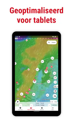 Windfinder: Wind & Weer Kaart screenshot 9