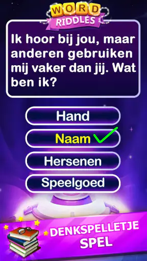 Word Riddles - Hersentest woor screenshot 9
