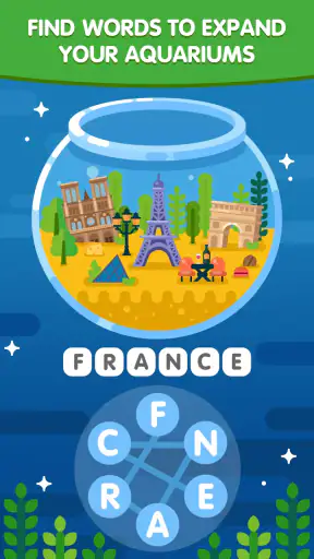 Word Search Sea: Woordspel screenshot 2
