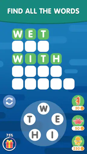 Word Search Sea: Woordspel screenshot 3