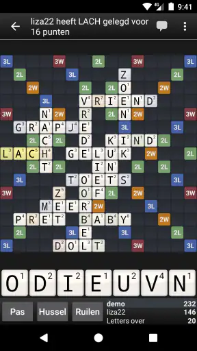 Wordfeud screenshot 3