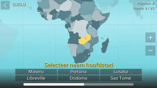 World Map Quiz screenshot 3
