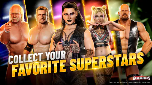 WWE Generations: 3v3 Team RPG screenshot 2