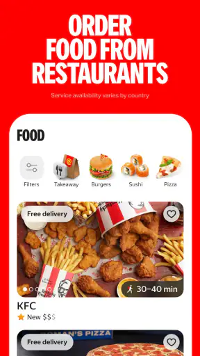 Yango: taxi, food, delivery screenshot 10