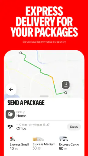Yango: taxi, food, delivery screenshot 11