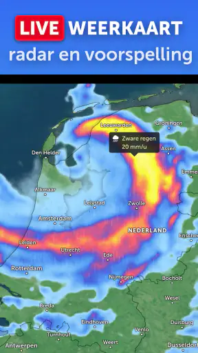 Zoom Earth - Weersverwachting screenshot 11