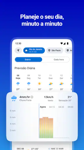1Weather: Previsões e Radar screenshot 10