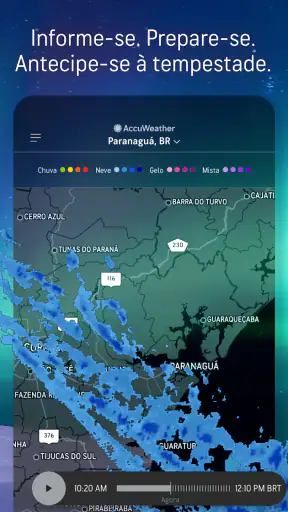 AccuWeather: Radar ao vivo screenshot 3