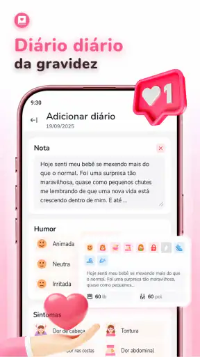 Acompanhamento da gravidez screenshot 6