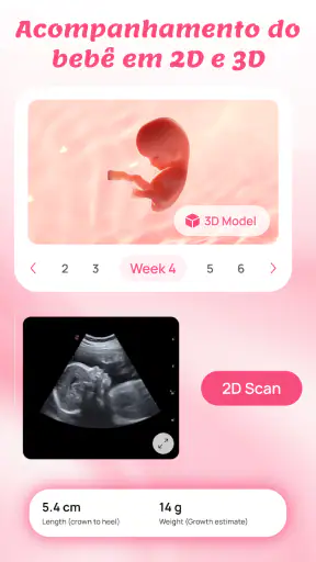 Acompanhar Gravidez e Bebê screenshot 5