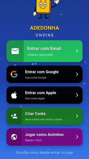 Adedonha Online screenshot 1