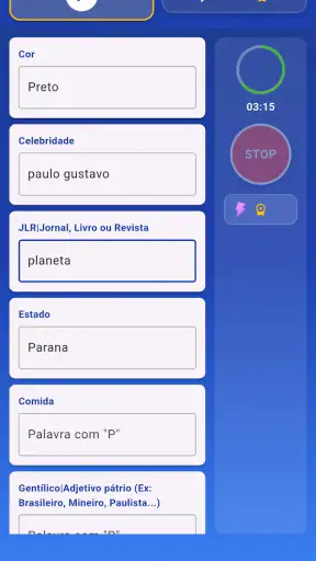 Adedonha Online screenshot 5