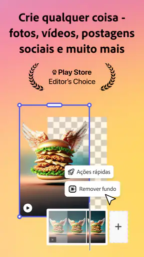 Adobe Express: IA Foto y Video screenshot 1