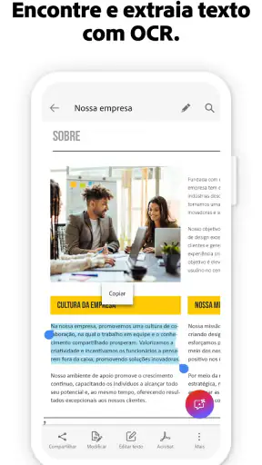 Adobe Scan: PDF Scanner e OCR screenshot 7
