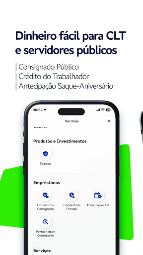 Agibank: Conta, Crédito screenshot 4