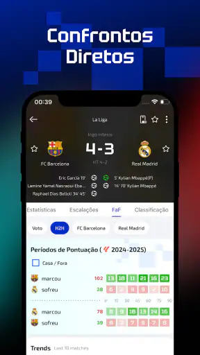 AiScore - Resultados ao Vivo screenshot 4