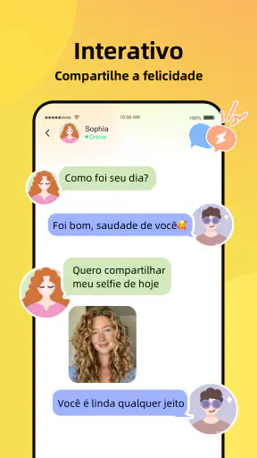 Amigo  - Chat e Festa de vídeo screenshot 4