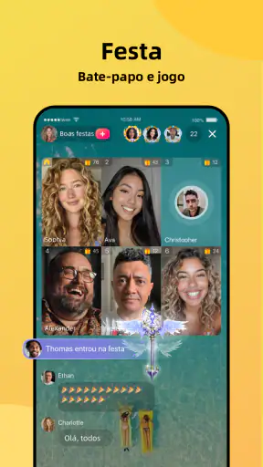 Amigo  - Chat e Festa de vídeo screenshot 5