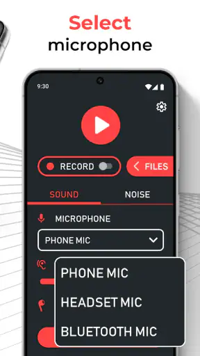 Amplificador de microfone screenshot 9