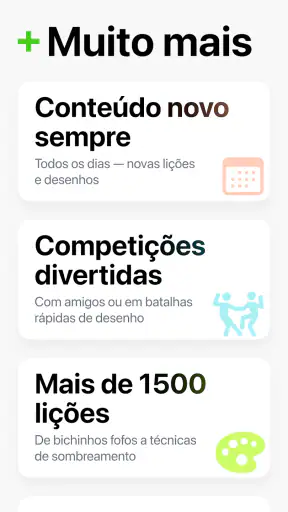 Aprenda a desenhar・ArtWorkout screenshot 10