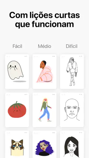Aprenda a desenhar・ArtWorkout screenshot 12