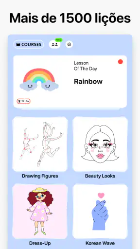 Aprenda a desenhar・ArtWorkout screenshot 6
