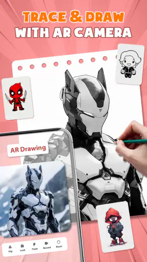 AR Drawing: Como Desenhar screenshot 2