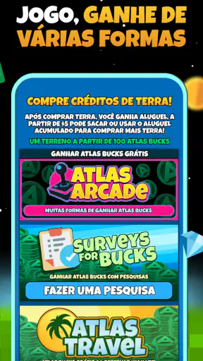 ATLAS:EARTH: Colete Lugares screenshot 8