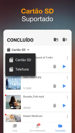 Baixador de Vídeos screenshot 6