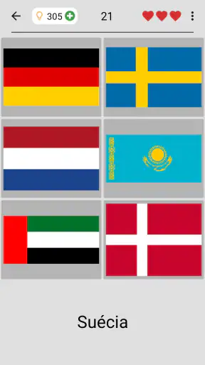 Bandeiras dos países do mundo screenshot 3