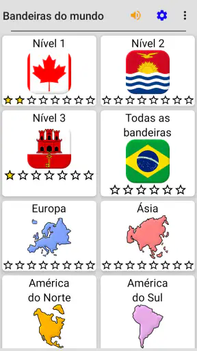 Bandeiras dos países do mundo screenshot 4
