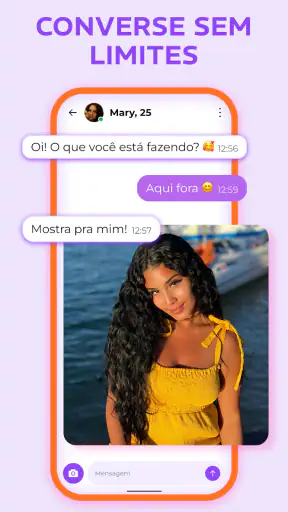 Bate-papo Online: Talkie Live screenshot 4