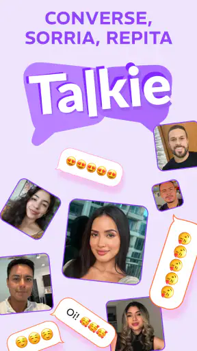 Bate-papo Online: Talkie Live screenshot 6