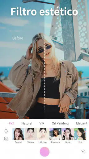 BeautyCam: Câmera Retro&Editor screenshot 1
