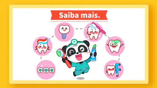 Bebê Panda: cuidado dental screenshot 5