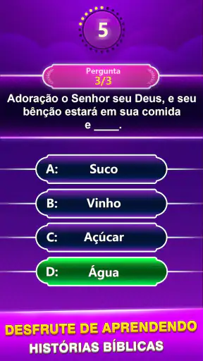 Bible Trivia -Jogos de palavra screenshot 4