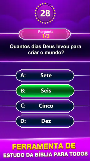 Bible Trivia -Jogos de palavra screenshot 8