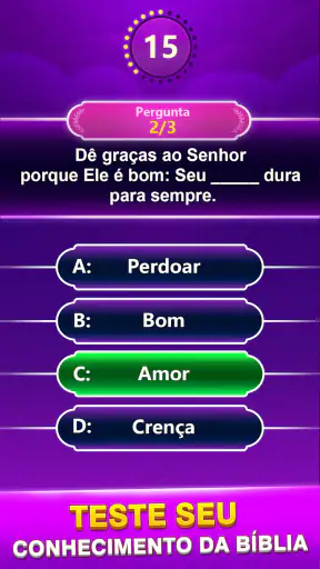 Bible Trivia -Jogos de palavra screenshot 9