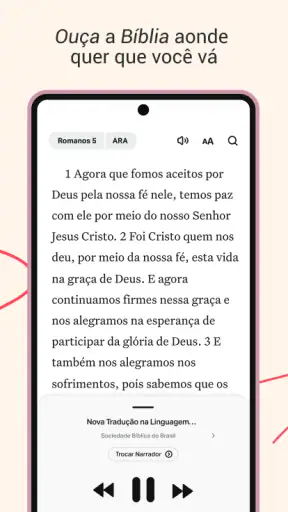 Bíblia Sagrada Áudio + Offline screenshot 5