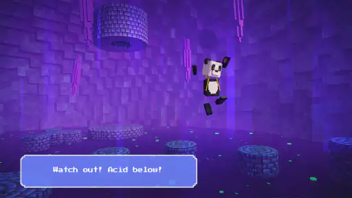 Blocky Quest: Panda Adventure screenshot 7