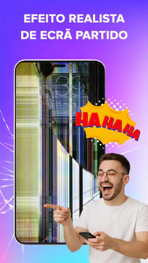 Broken Screen: Magic Wallpaper screenshot 2