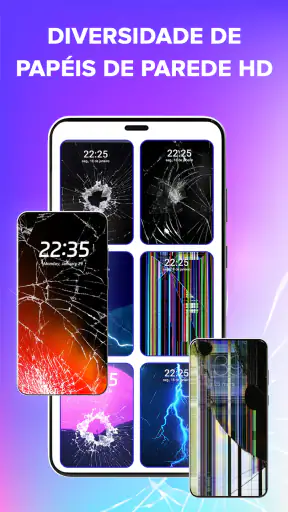 Broken Screen: Magic Wallpaper screenshot 9