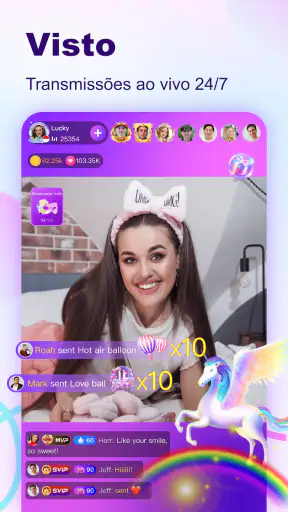 BuzzCast - Ao Vivo e Chat screenshot 1