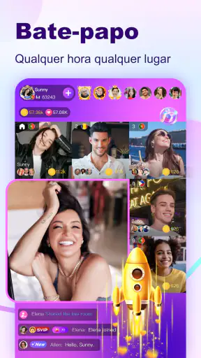 BuzzCast - Ao Vivo e Chat screenshot 2