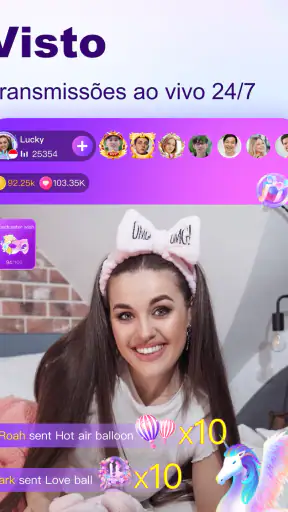 BuzzCast - Ao Vivo e Chat screenshot 7