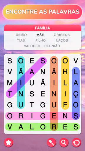 Caça palavras Brasileiro screenshot 7