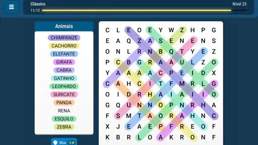 Caça-Palavras: Relaxante screenshot 4