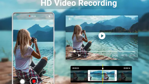 Câmera HD para Android: Câm 4K screenshot 8