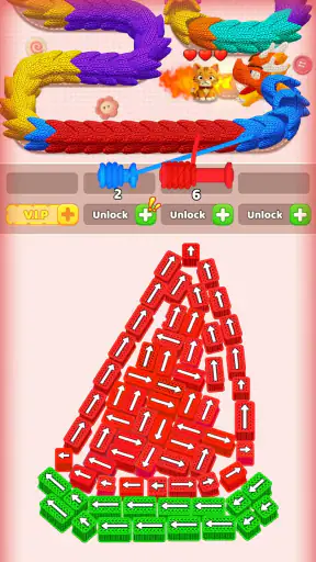 Caos de Lãs - Wool Sort Games screenshot 4