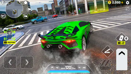Car Driving Traffic Race screenshot 2